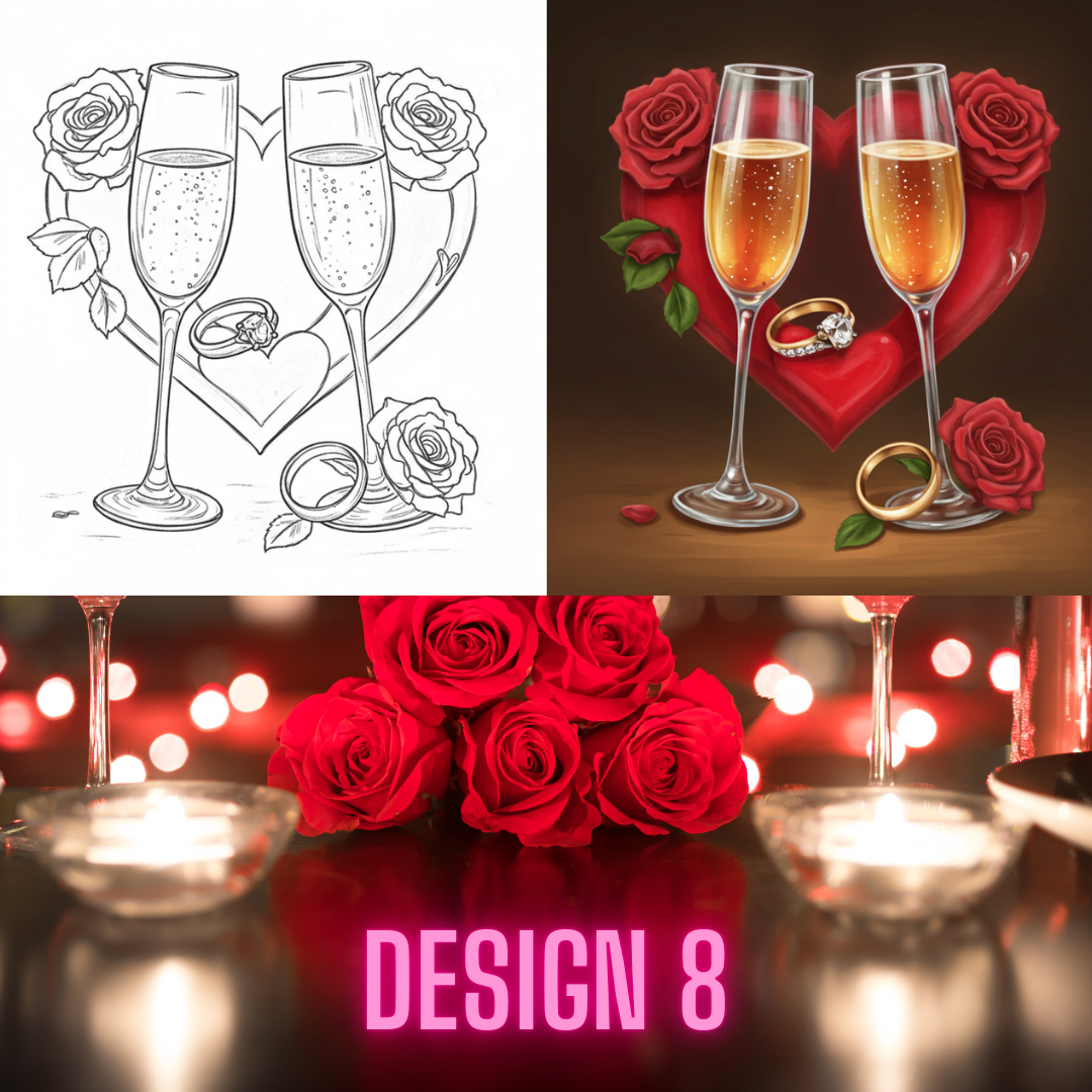 Love on Canvas Date Night Paint Kits