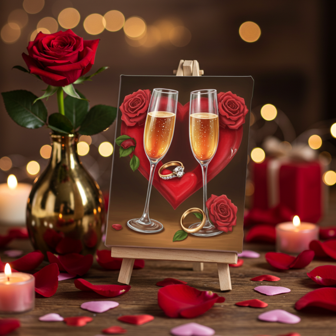 Love on Canvas Date Night Paint Kits