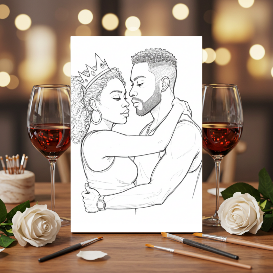 Love on Canvas Date Night Paint Kits