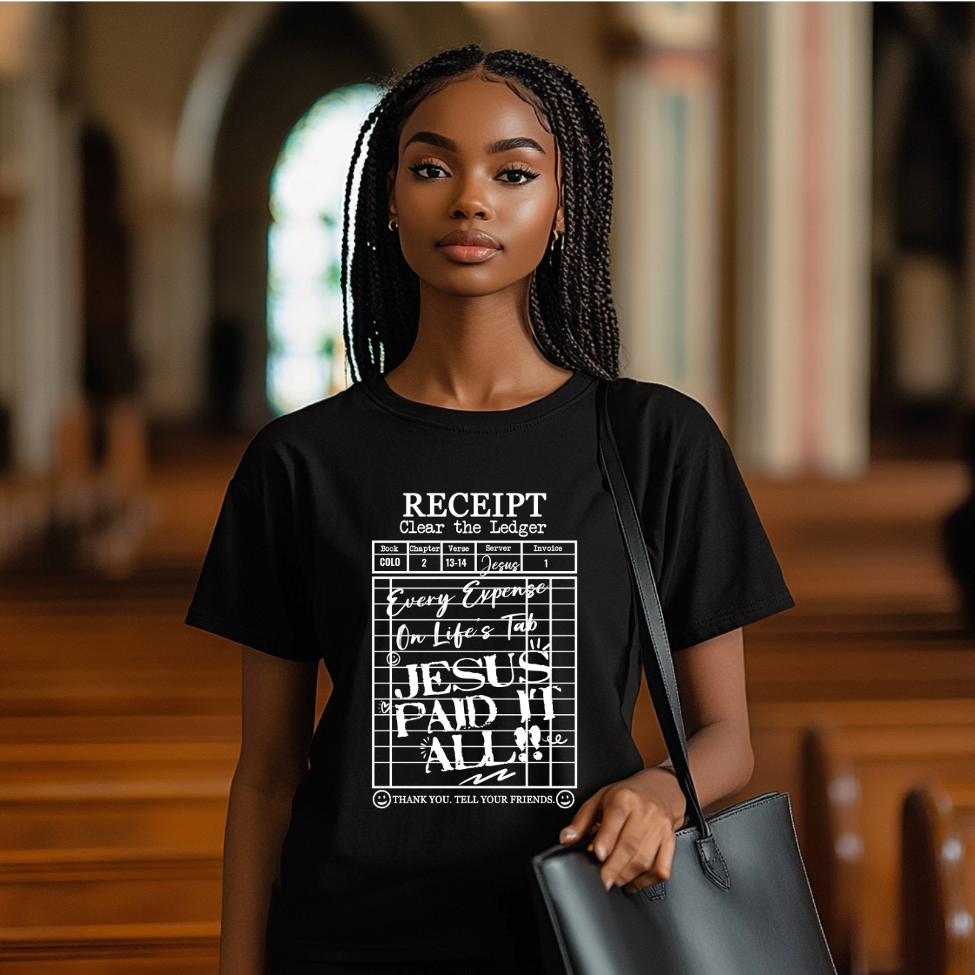 Jesus Paid It All Short Sleeve Tee