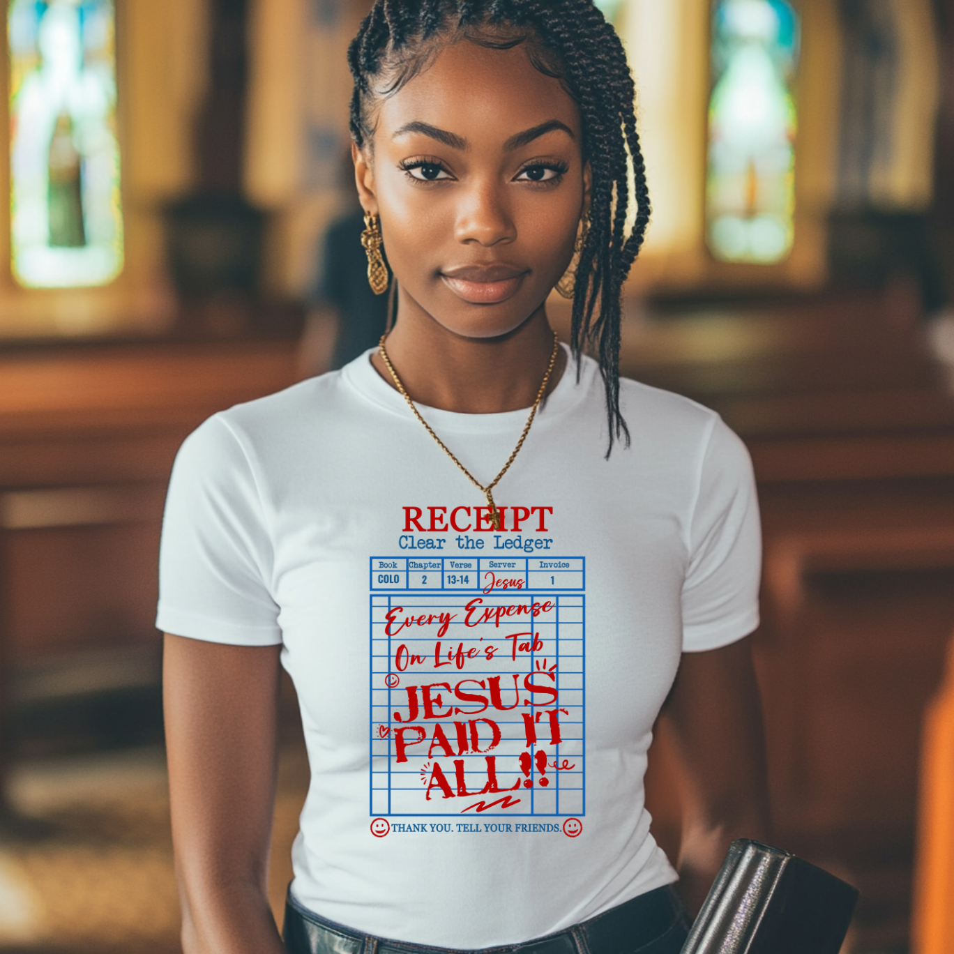 Jesus Paid It All Short Sleeve Tee
