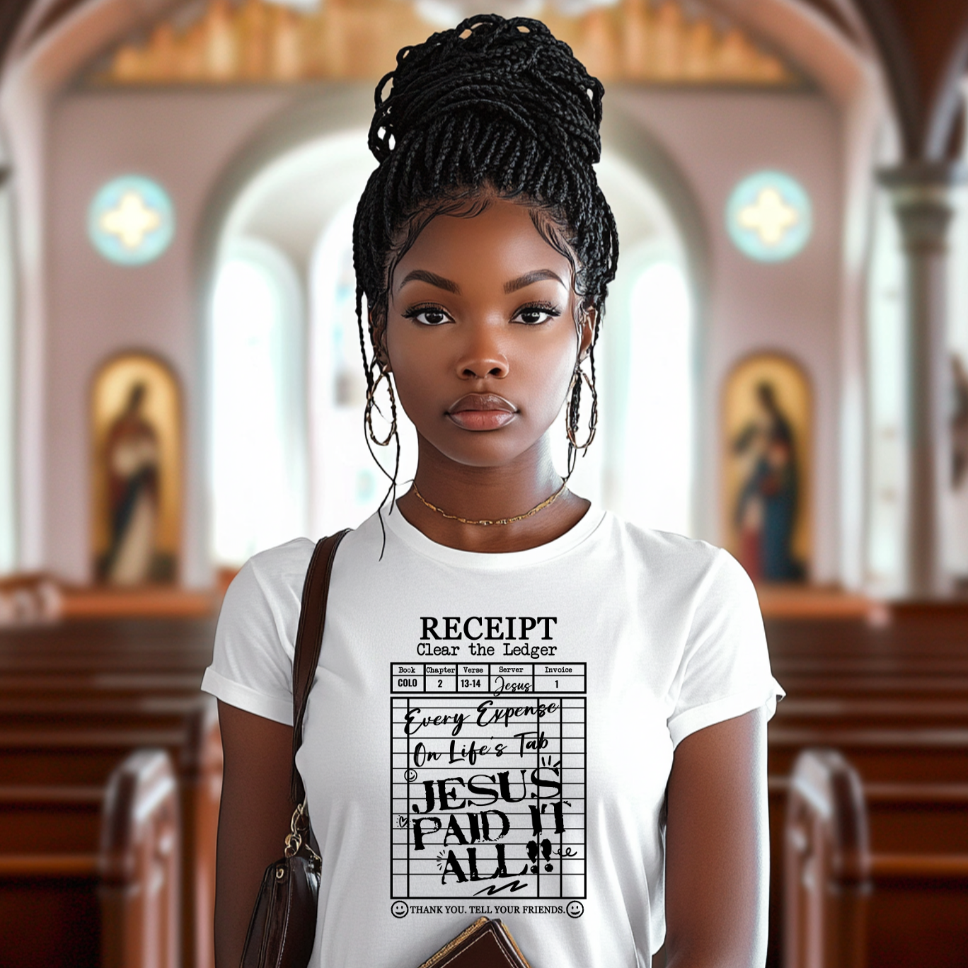 Jesus Paid It All Short Sleeve Tee